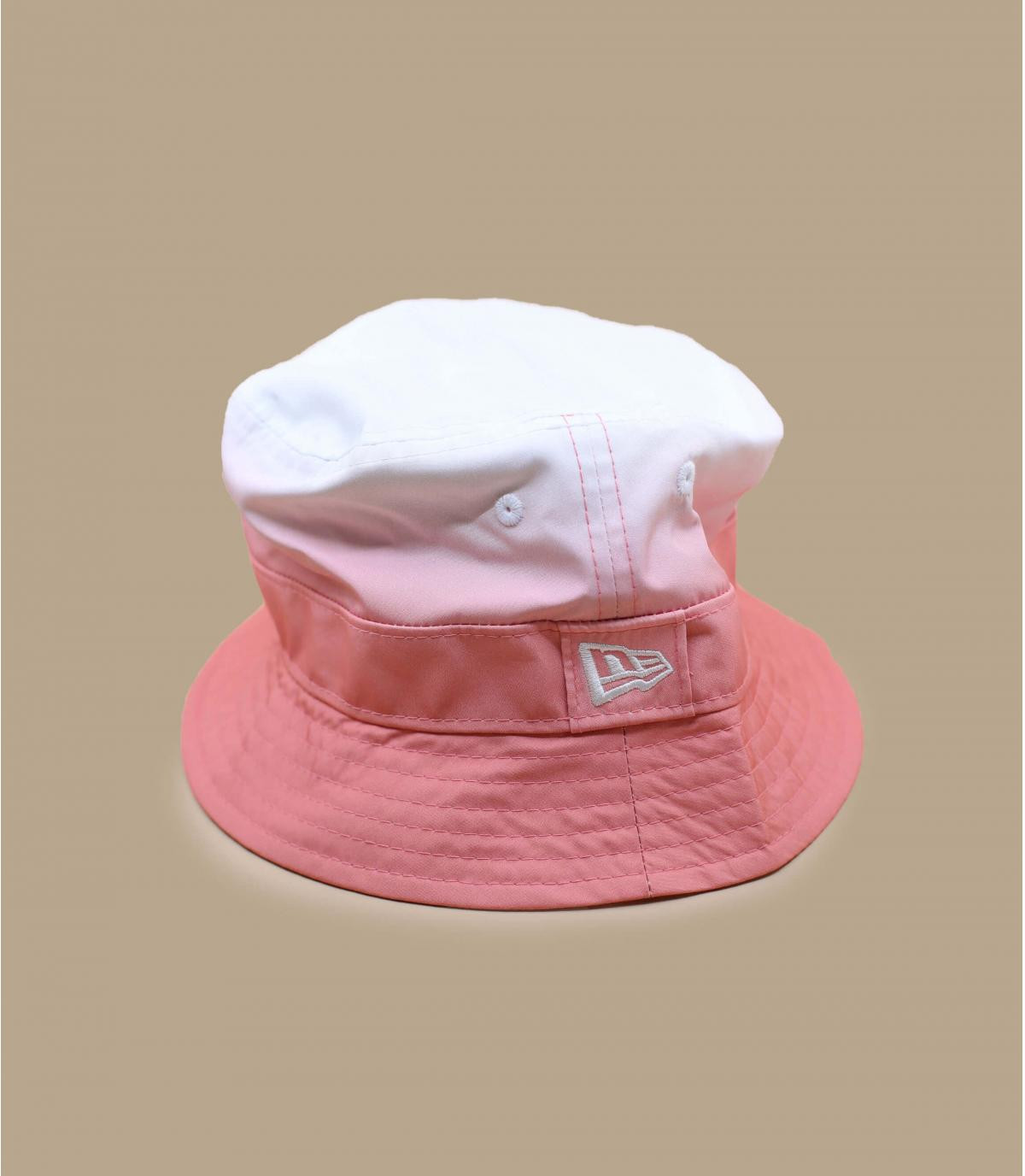 Wmn Dipped Colour Bucket pink New Era